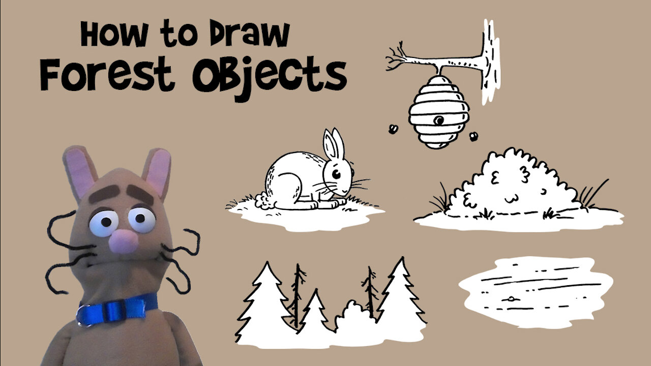 How to Draw Forest Objects