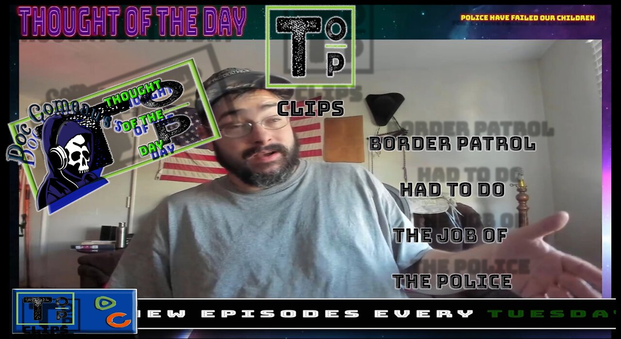 Border Patrol Had To Do the Job Of the Police (Explicit)