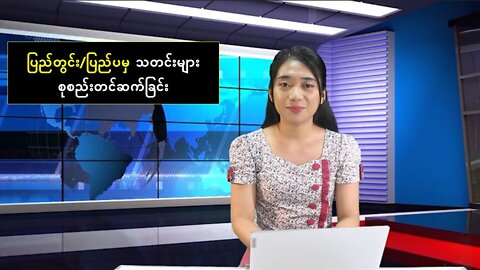 ပြည်တွင်း/ပြည်ပမှ သတင်းများ စုစည်းတင်ဆက်ခြင်း