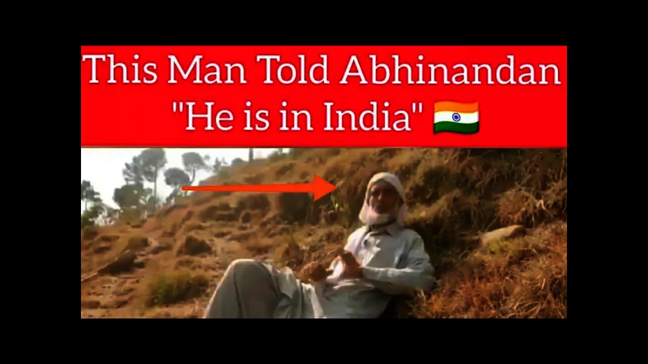 Abhinandan True Story By the man || Man Told Abhinandan he is in india