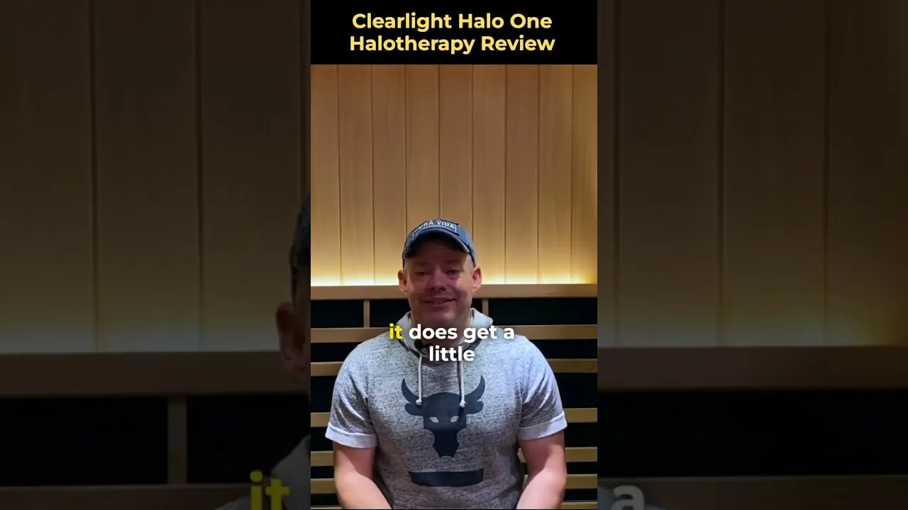 CLEARLIGHT SAUNA - HALO ONE HALOTHERAPY REVIEW