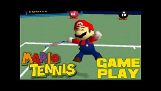 Mario Tennis - Nintendo 64 Gameplay 😎Benjamillion