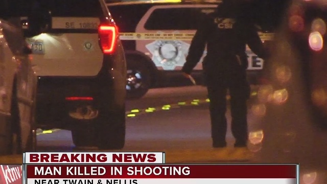 One dead after shooting near Twain and Nellis