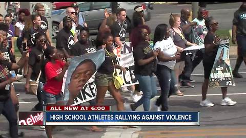 We Live Indy walks streets of city asking for peace