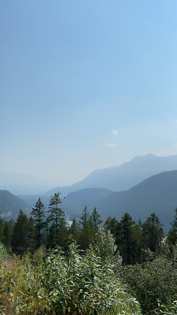 Spectacular mountain view