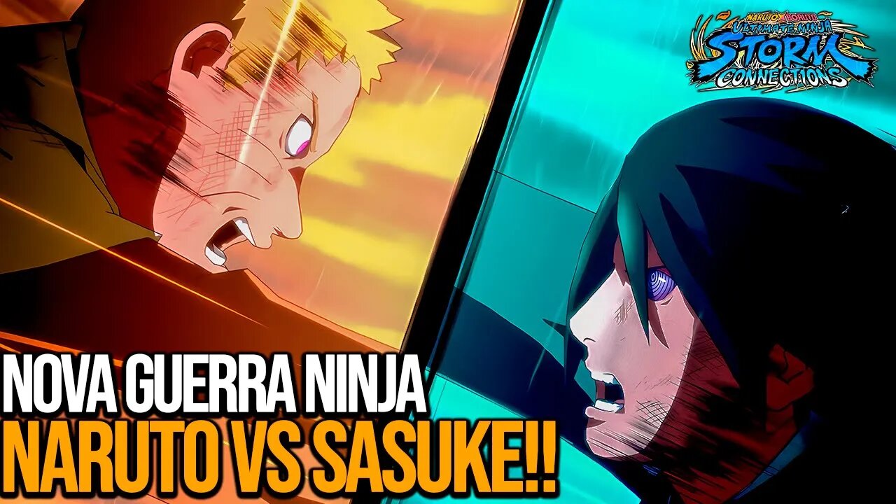 Naruto x Boruto Ultimate NInja Storm Connections • A PRIMEIRA HORA! - GAMEPLAY (PC)