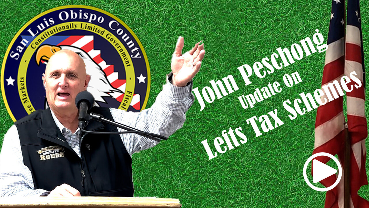 John Peschong on New Tax Schemes Coming Fast