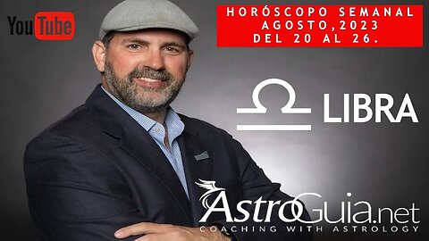 ♎ #LIBRA- Se sabio, te lo agradecerás luego. - #HoróscopoSemanal del 20 al 26 de Agosto, 2023.