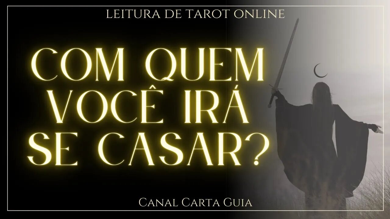 💖 COM QUEM VOCÊ IRÁ SE CASAR? 💖 INFORMAÇÕES SOBRE SEU FUTURO MARIDO ⚘️ LEITURA DE TAROT ⚘️