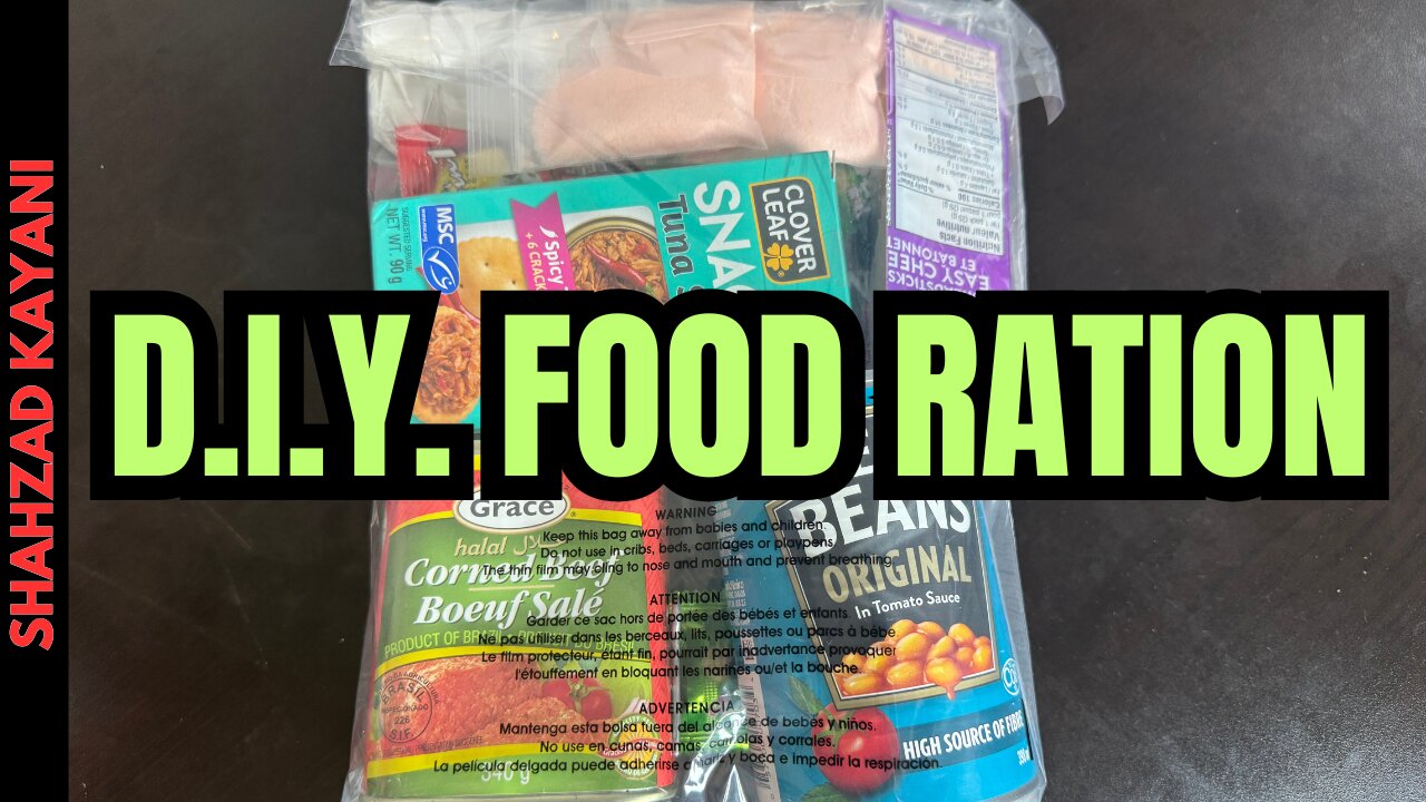 DIY Food Ration Pack for Your Bug Out Bag or Evacuation Kit!