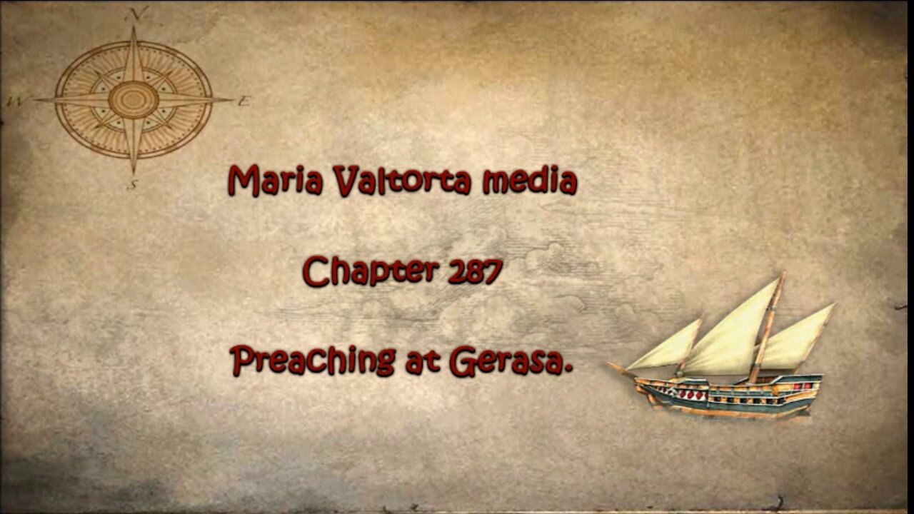 Preaching at Gerasa.