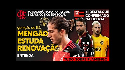 OFICIAL: MARACANÃ VAI FECHAR! FLAMENGO AVALIA RENOVAÇÃO COM GERAÇÃO DE 85 | +1 DESFALQUE | CALDEIRÃO