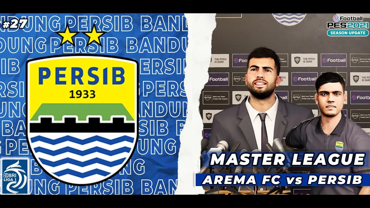 PES 2021 Master League | WELCOME TO PERSIB BANDUNG !! JORDI AMAT & SHAYNE PATTYNAMA