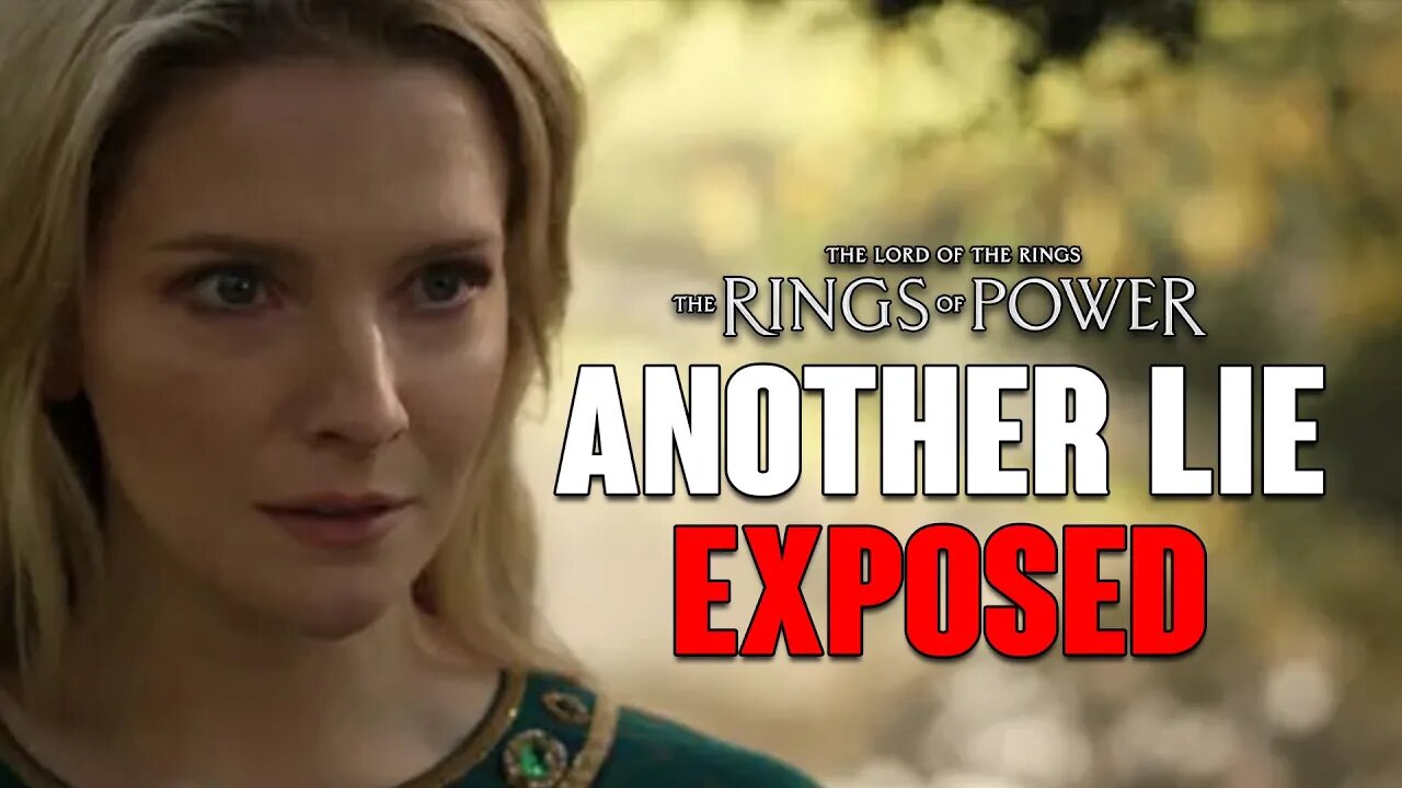 Rings of Power: Another Lie EXPOSED, More TWISTING Of The Truth! Shills These Days, Am I Right?