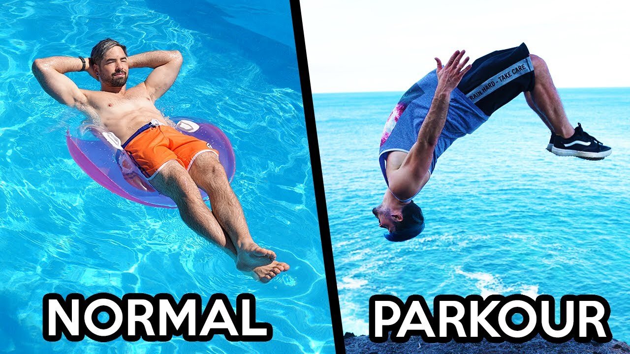 Parkour VS Normal People In Real Life (Summer Edition).