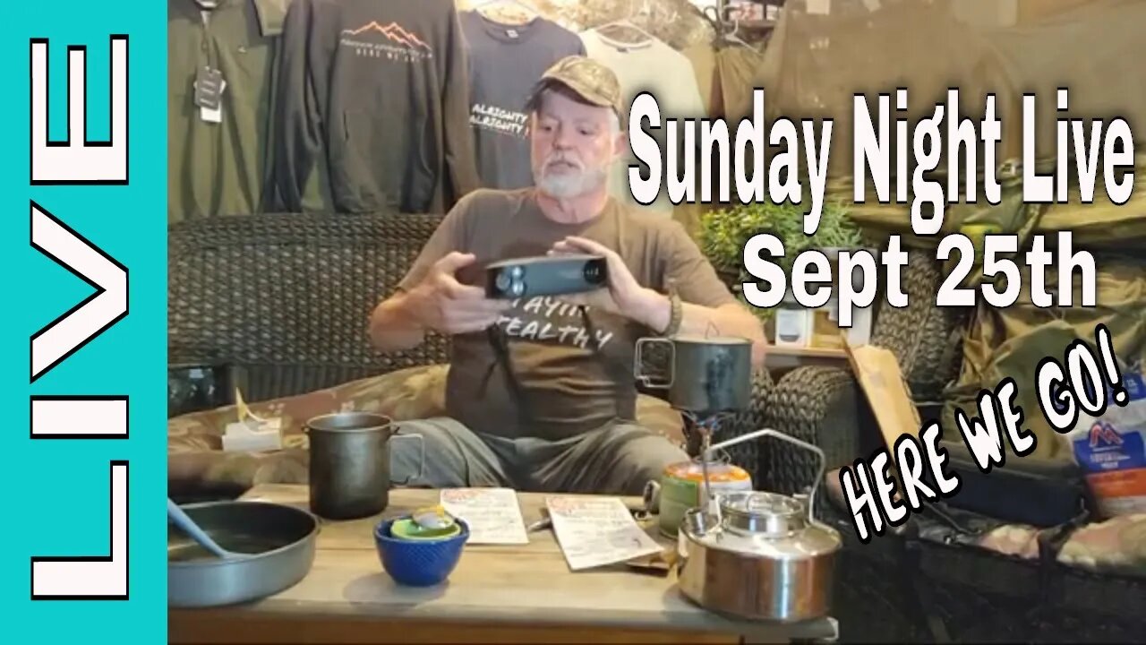 Sunday Night Live 8pm Est - End of September