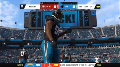 Madden 23 Franchise W5: SF 17 -7, W (Highlights)