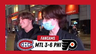 GOOD FOR THE TANK ! | MTL 3-6 PHI | FANCAM