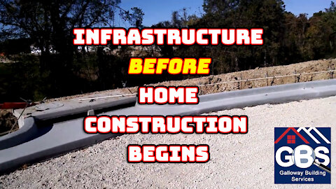 New Home & Subdivision Inspection-Infrastructure BEFORE Home Construction Begins