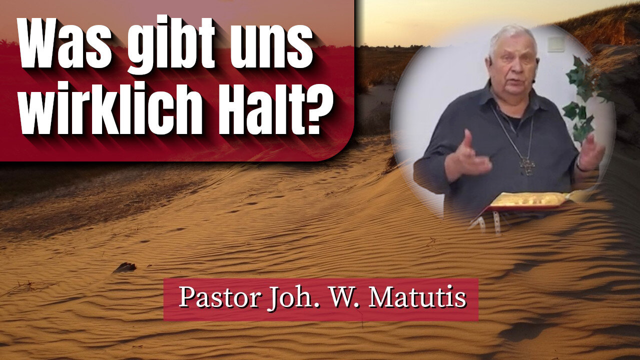 Was gibt uns wirklich Halt?