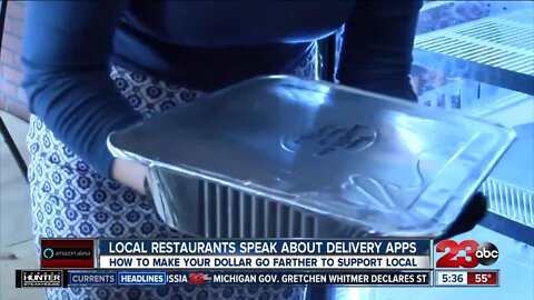 Local restaurants speak about delivery apps