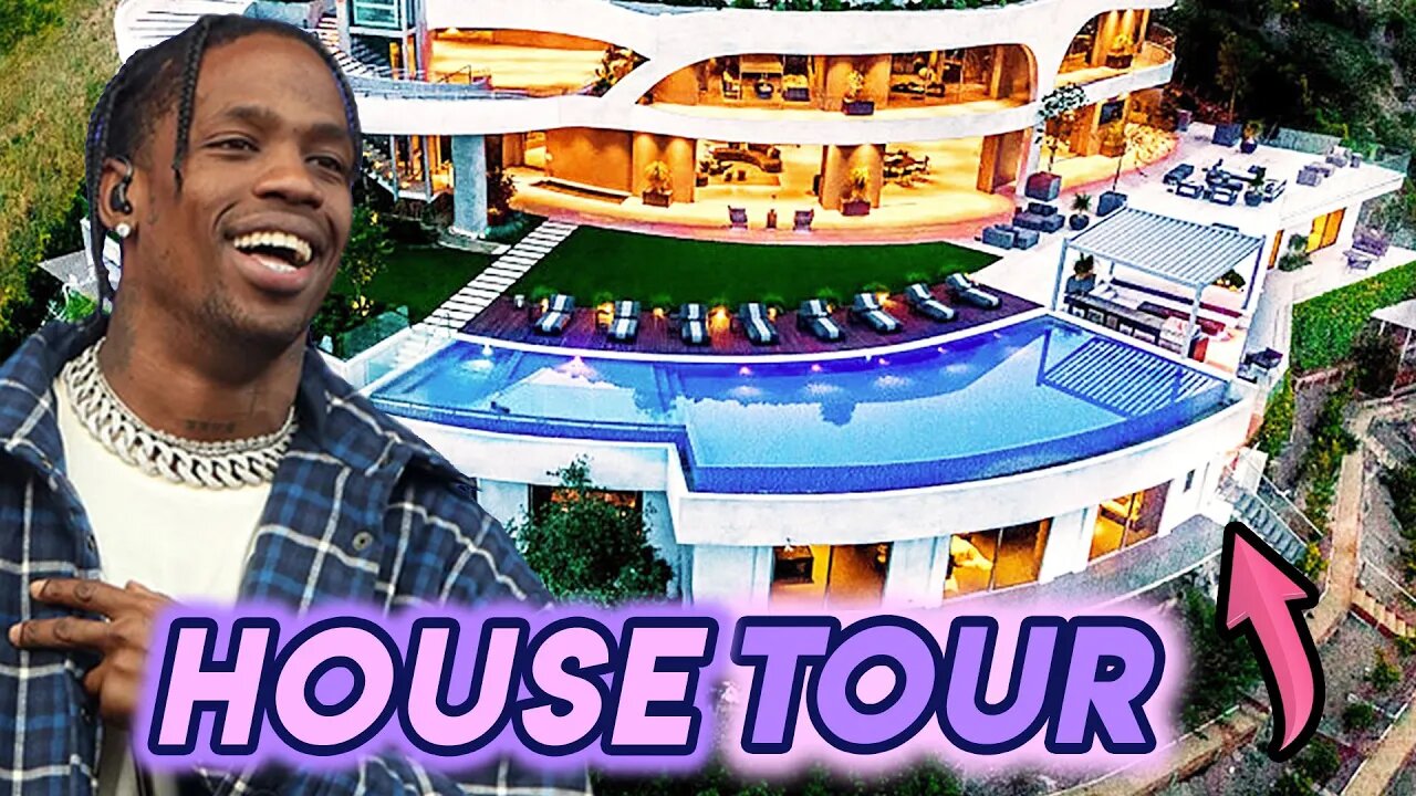 Travis Scott | House Tour | Mansión Nueva De 23.5 Millones De Dólares