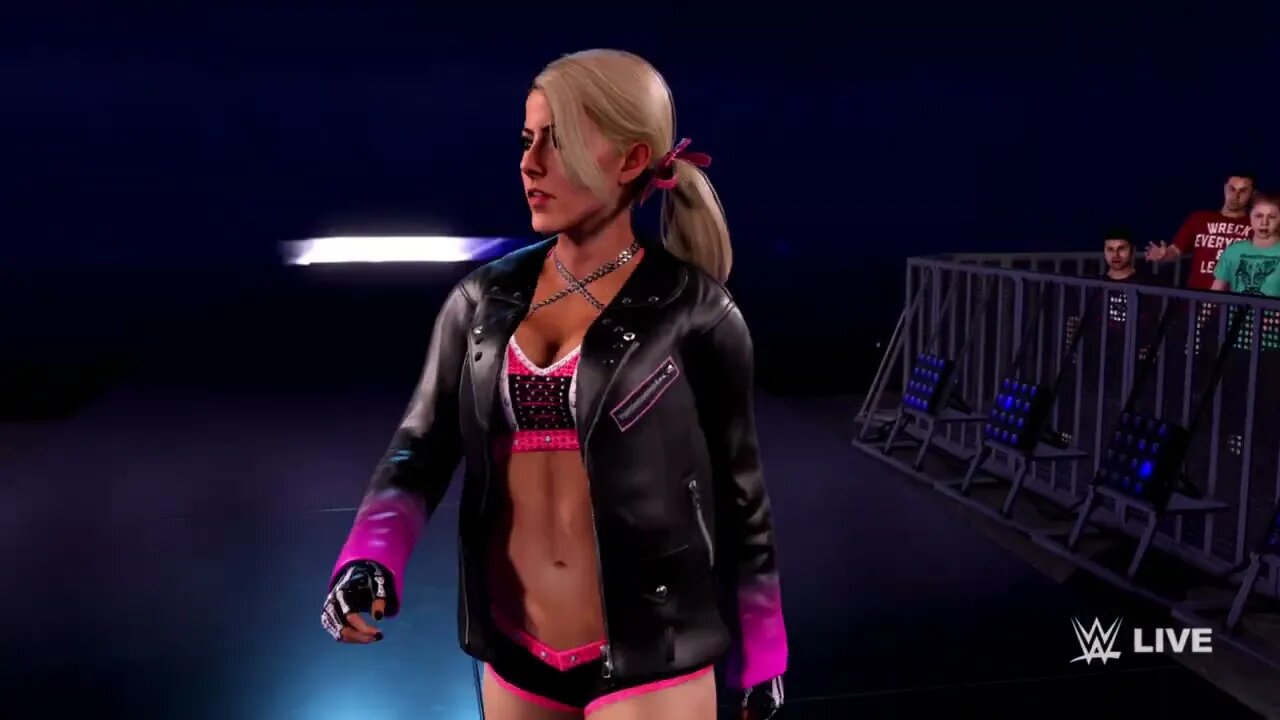 WWE2K22 Alexa Bliss '20 Entrance Update 1.12 My Rise Free Characters