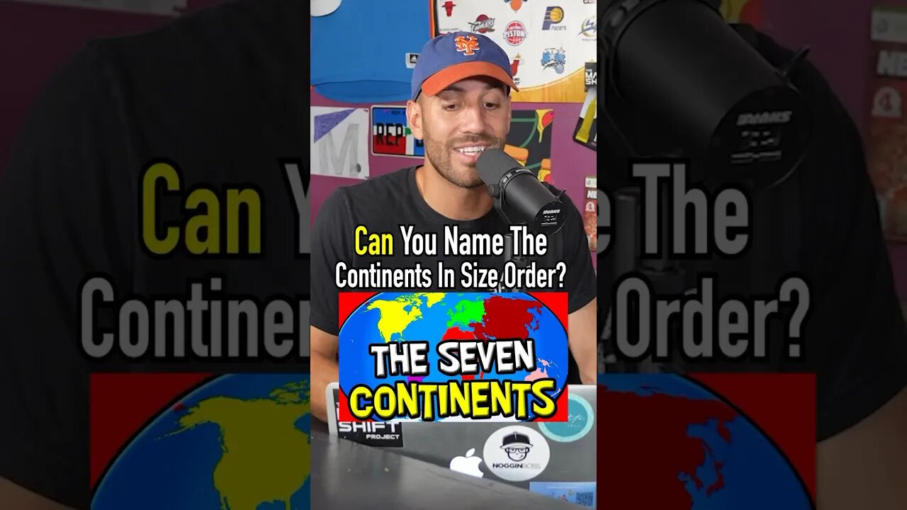 Name the Continents in Size Order!! Can You Do It?? #shorts #continent #usa #world #geography #size