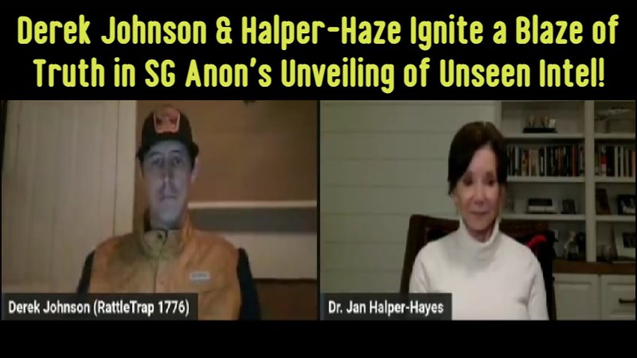 Derek Johnson & Halper-Haze Ignite a Blaze of Truth in SG Anon's Unveiling of Unseen Intel!