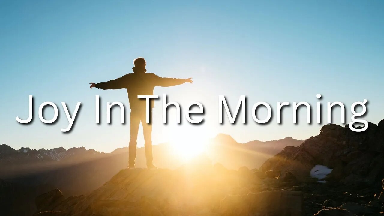 Joy In The Morning | Tauren Wells | Lyric Video