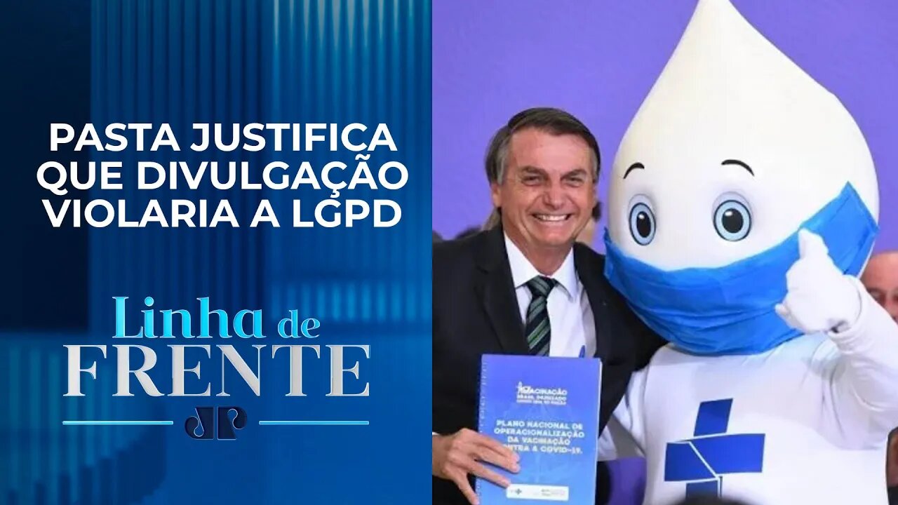 Ministério da Saúde nega divulgar cartão de vacinação de Bolsonaro | LINHA DE FRENTE