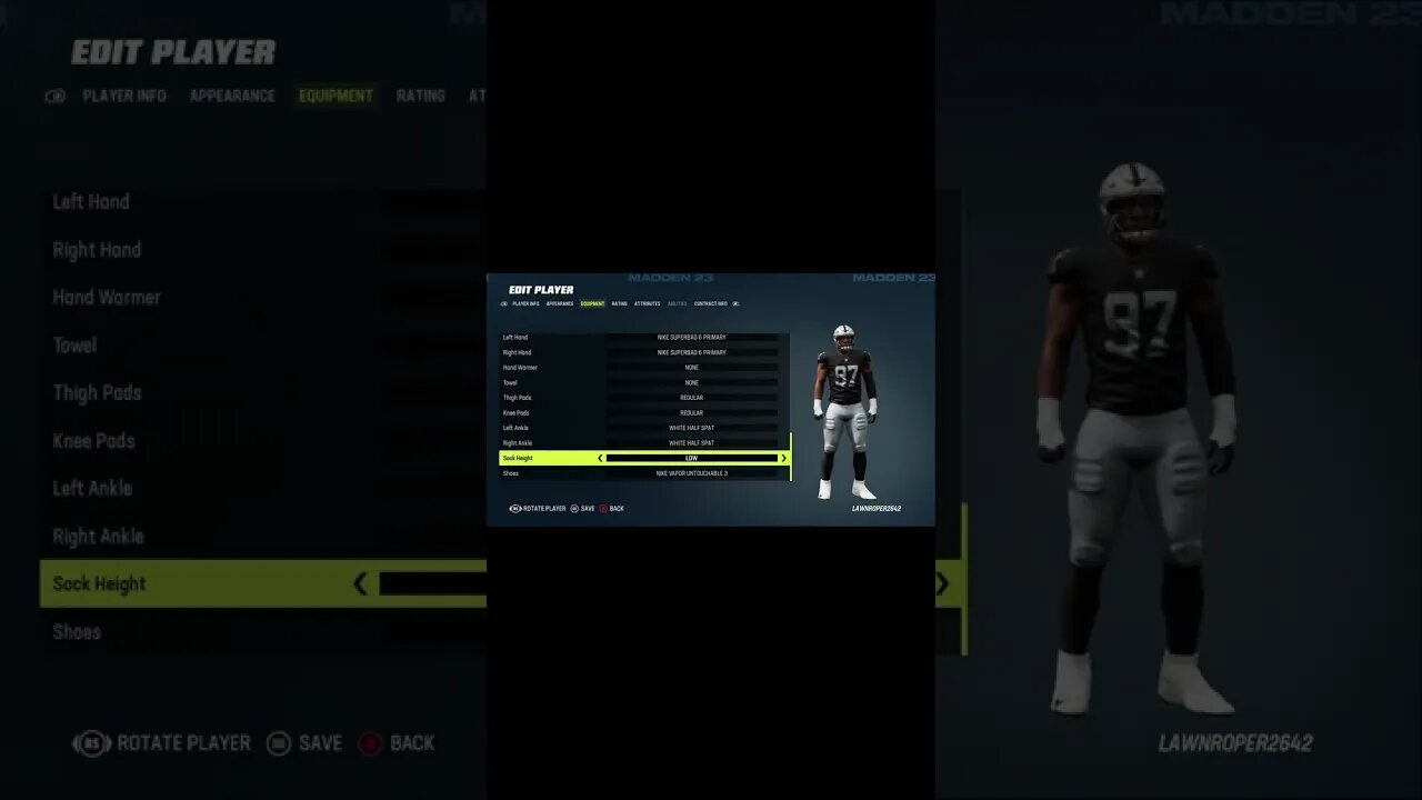 Madden 23 Tyree Wilson NFL Draft 23 Creation #shorts