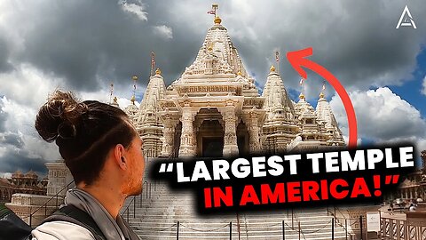 Inside the Largest Temple in America 🇮🇳🇺🇸