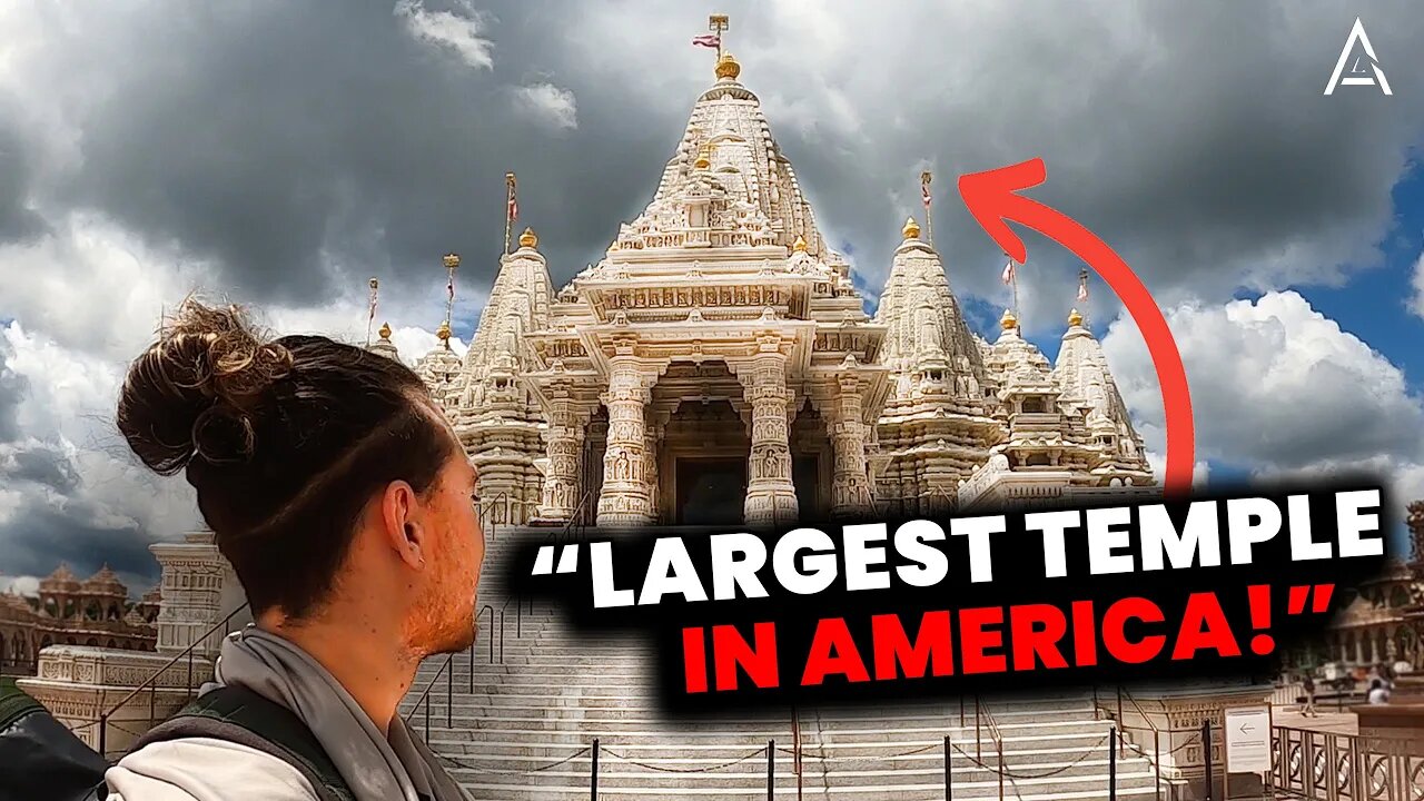 Inside the Largest Temple in America 🇮🇳🇺🇸