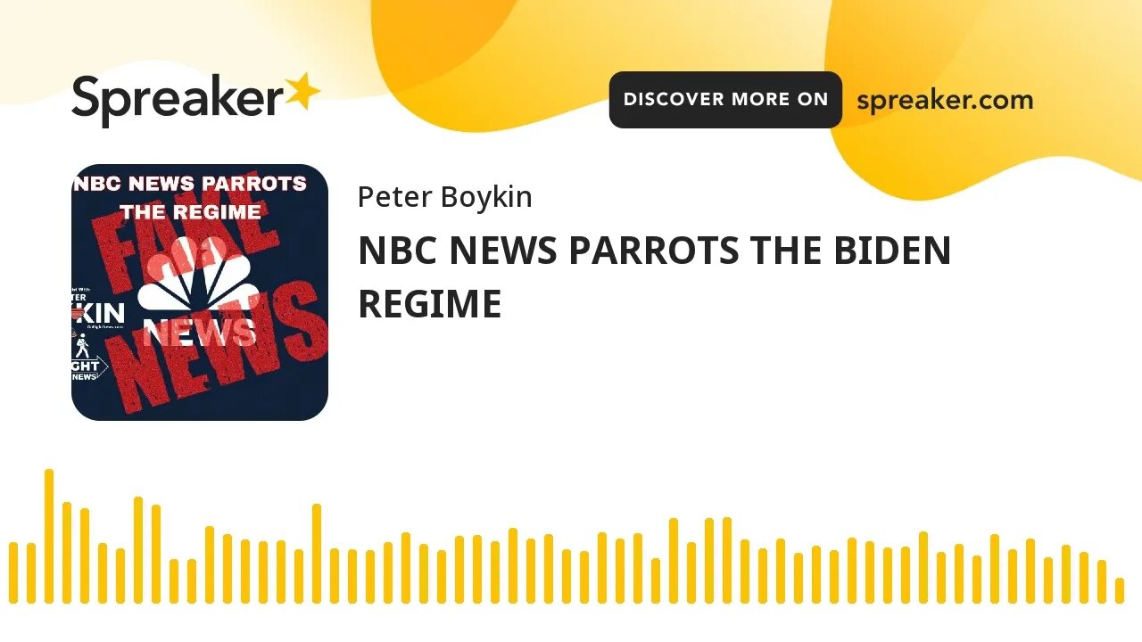 NBC NEWS PARROTS THE BIDEN REGIME