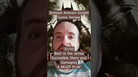 Batman Arkham Knight Game Review #shorts