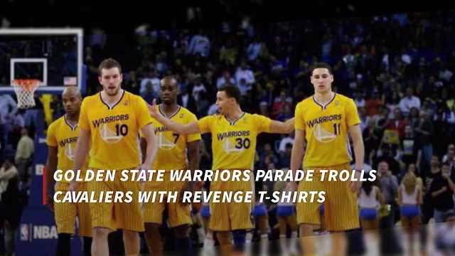 Warriors Parade Trolls Cavaliers With Revenge T-Shirts