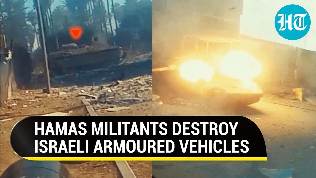 Al Qassam Bombs IDF Vehicles Street After Street; 'Punishment For Penetrating Into Gaza City'