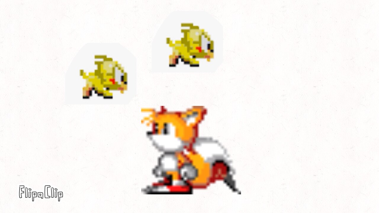 Super Tails and the flickies(redone meme)