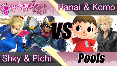 Ranai & Komorikiri vs. Shky & Pichi - Wii U Doubles Pools - Umebura Japan Major