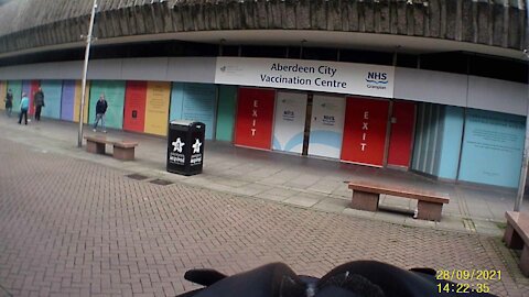 Had my vaccination for common flue at George street Aberdeen