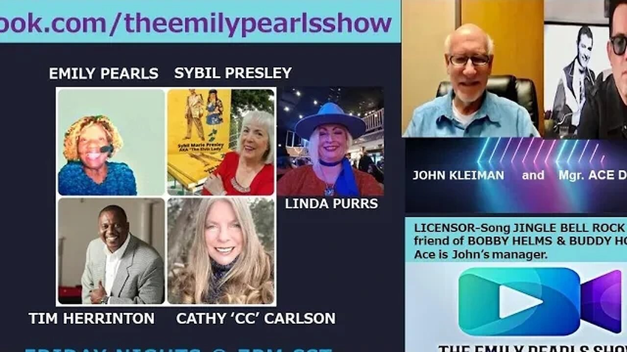 THE EMILY PEARLS 'LIVE' TELEVISION SHOW