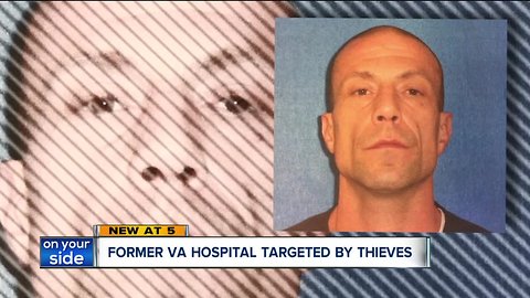 Cleveland man arrested again for illegally scrapping at former Veterans Affairs hospital complex