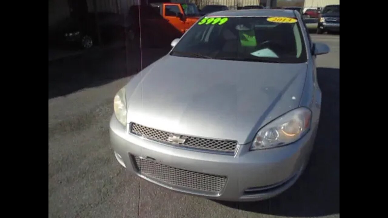 2013 CHEVY IMPALA LT SEDAN