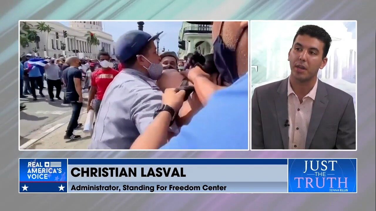 The cause of the protests in Cuba and importance of Americans standing with them