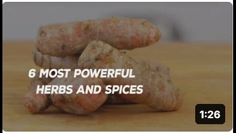 6 Most Powerful Herbs and Spices