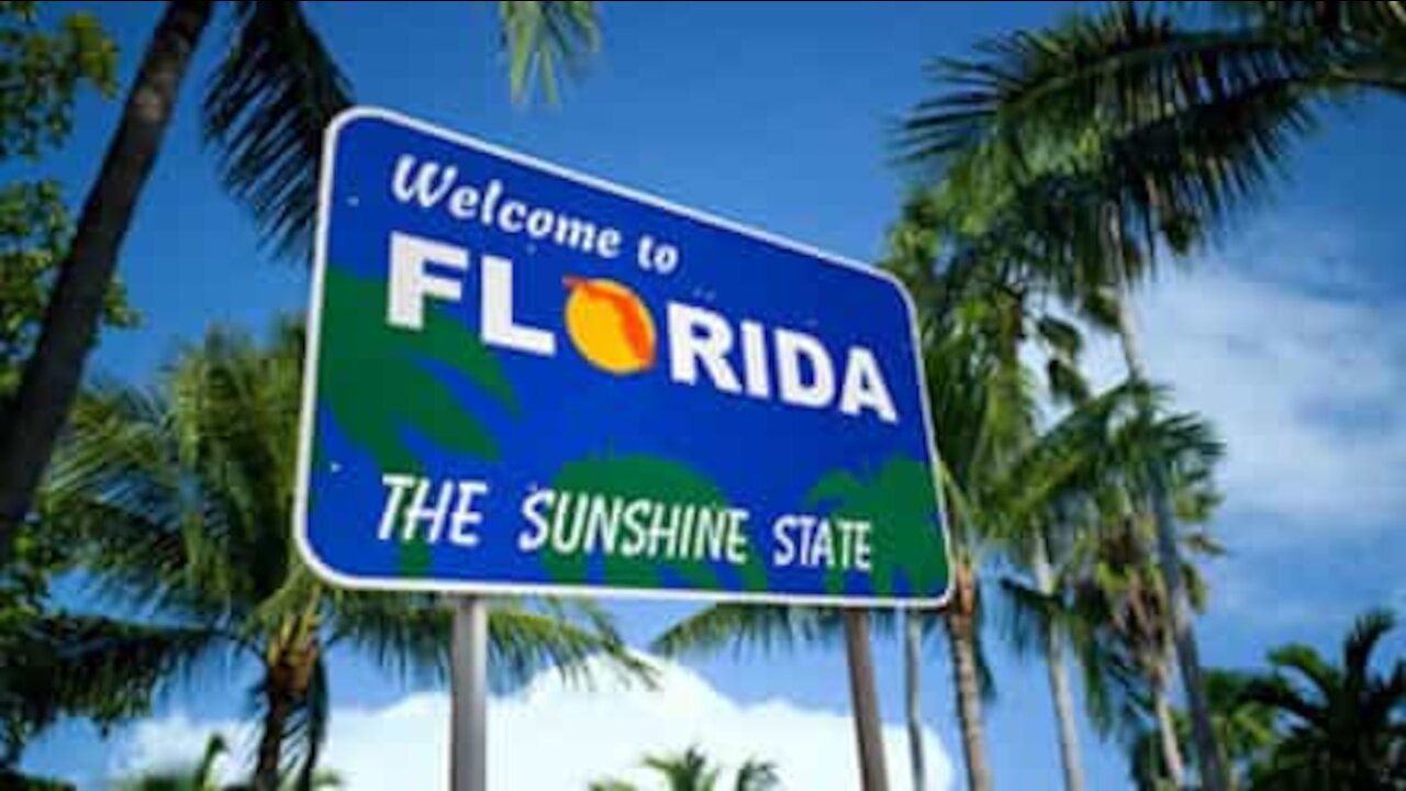 Turist bringer det britiske vejr til Miami