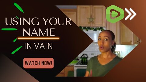 How Narcissist Uses Your Name in Vain