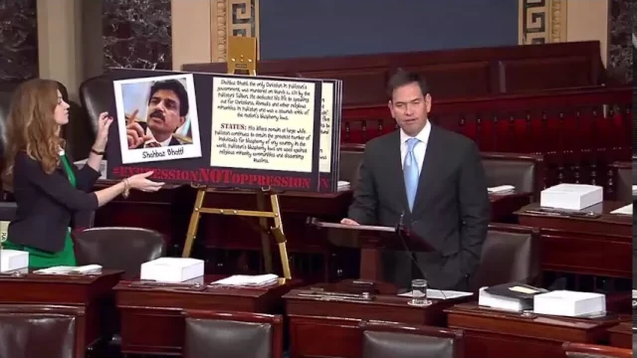 On Senate Floor, Rubio Calls For Release Of Political Prisoners Worldwide