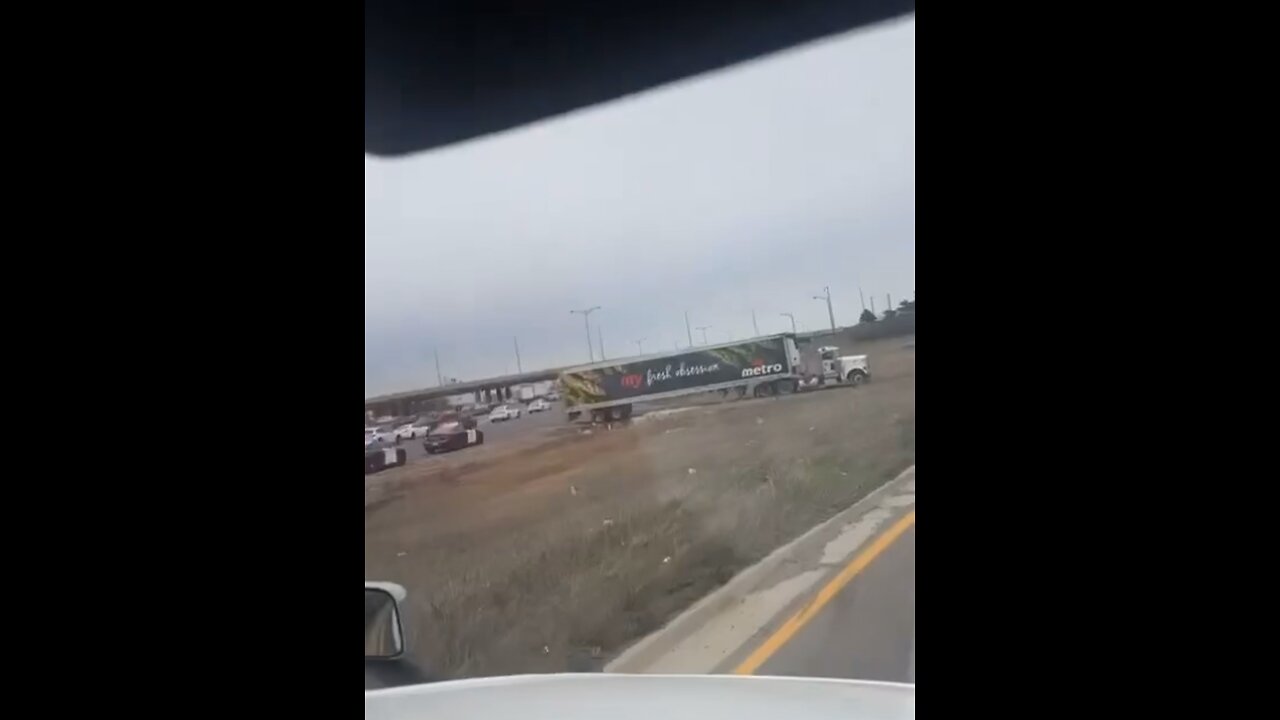 Trucker Goes Offroading